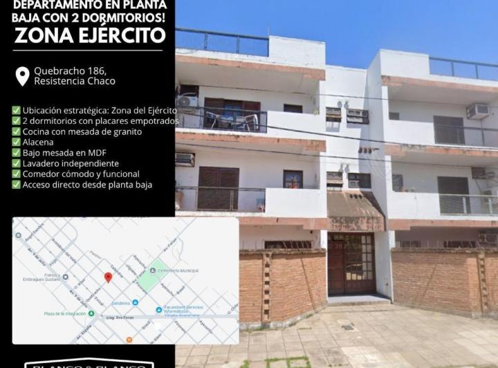 Departamento · 55m² · 3 Ambientes · 1 Cochera