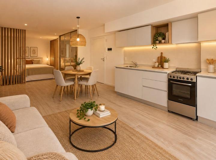 Departamento · 39m² · 1 Ambiente