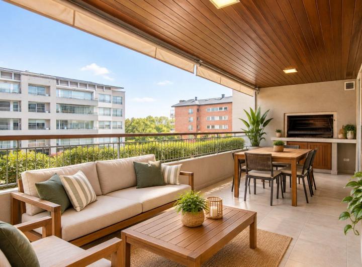 Departamento · 113m² · 4 Ambientes · 1 Cochera