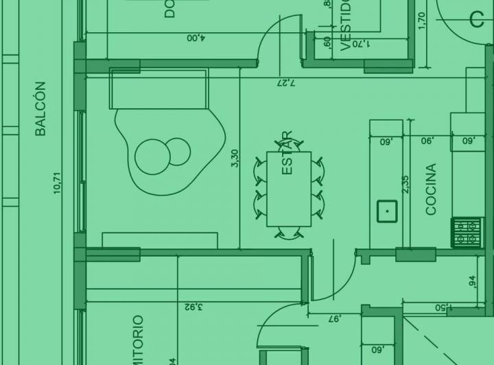 Departamento · 74m² · 3 Ambientes