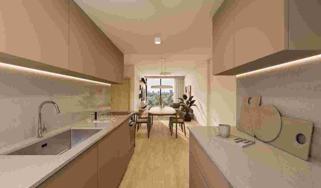 Departamento en venta Almagro en construcción