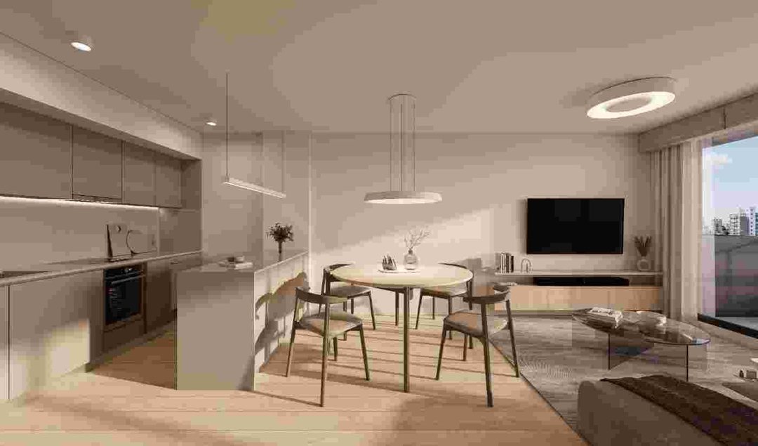 Departamento en venta Almagro en construcción
