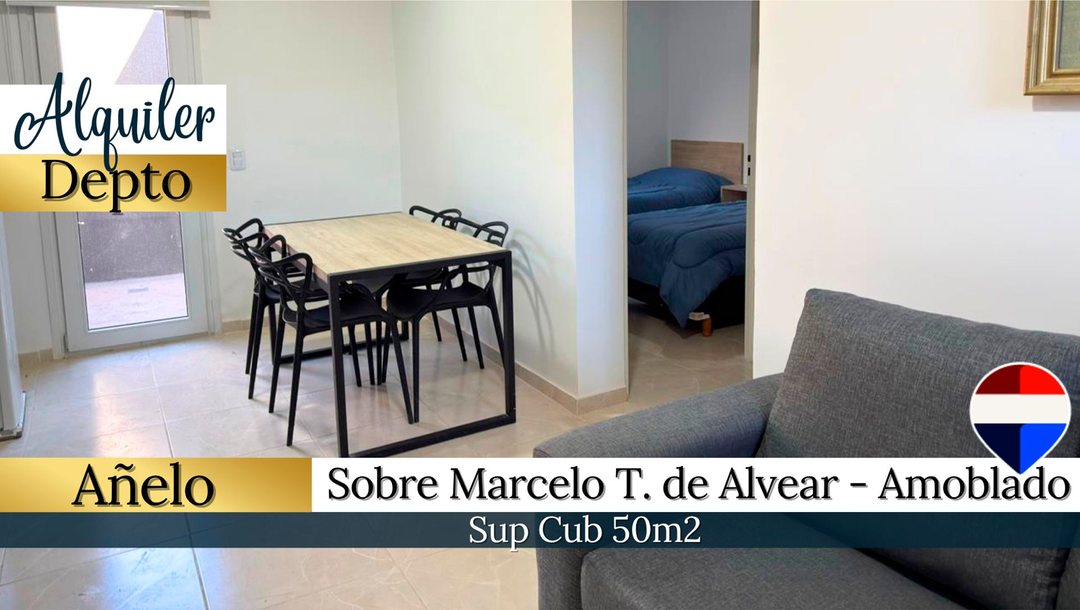 ALQUILER DEPARTAMENTO AMOBLADO EN AÑELO N° 2