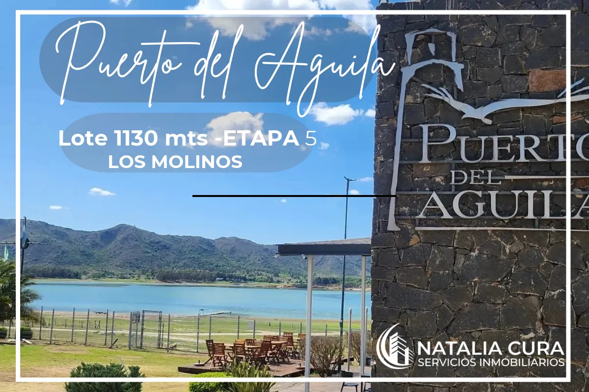 Venta Lote 1.130 m² en Puerto del Aguila (Etapa 5) | Oportunidad en Barrio Nautico