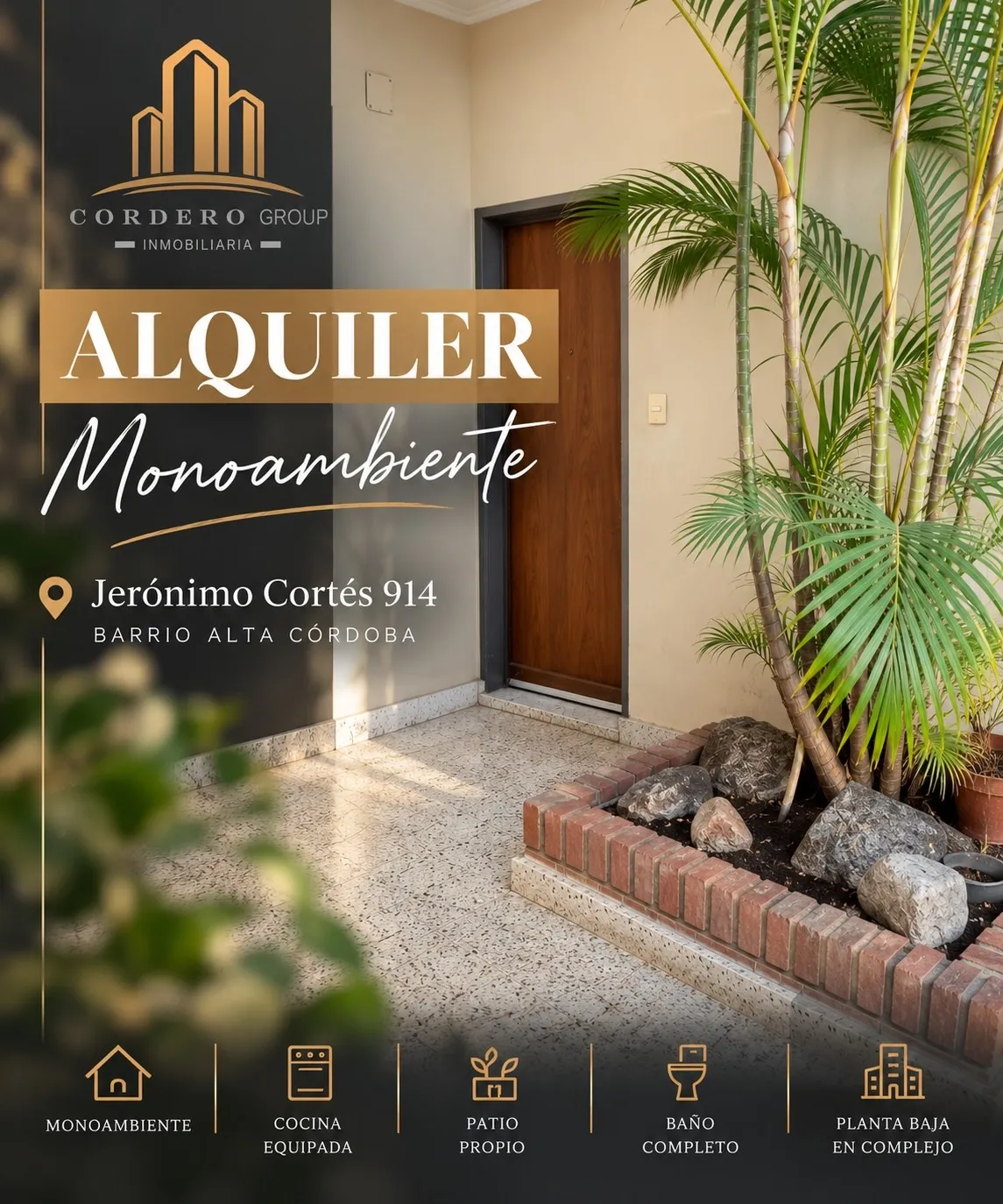 Alquiler. Jerónimo Cortés 914 – Barrio Alta Córdoba