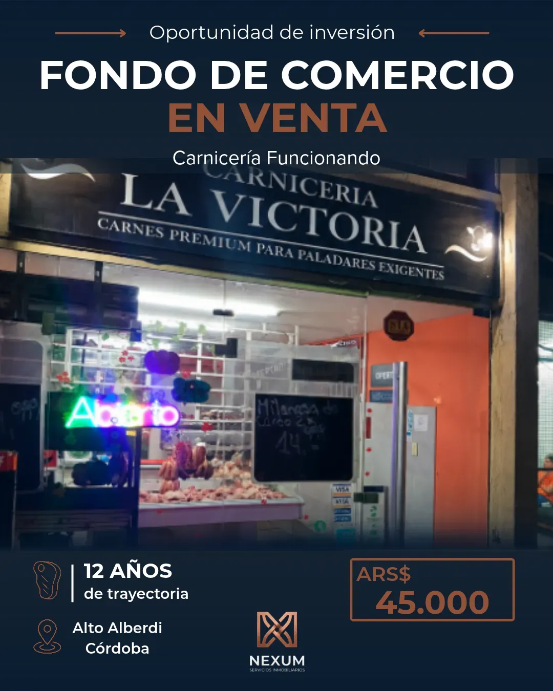 ¡12 AÑOS DE TRAYECTORIA Y CLIENTELA ASEGURADA! Fondo de comercio en Alto Alberdi