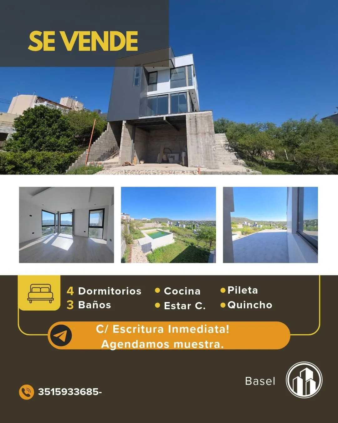 4 DORMITORIOS SAN NICOLAS C/ PILETA
