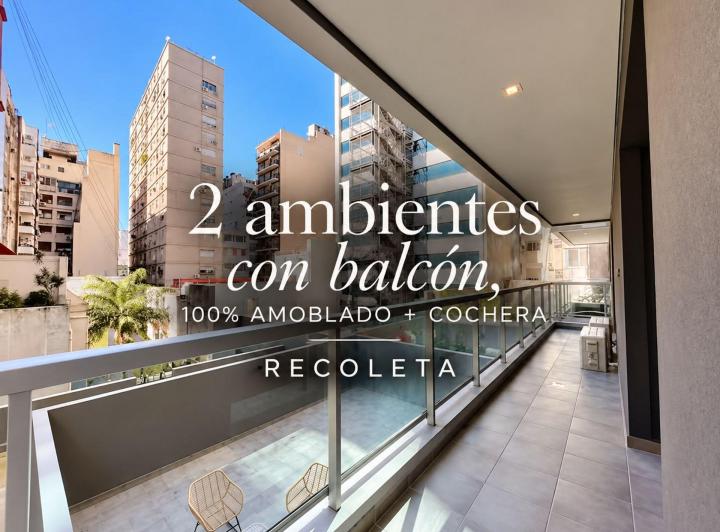 Departamento · 53m² · 2 Ambientes · 1 Cochera