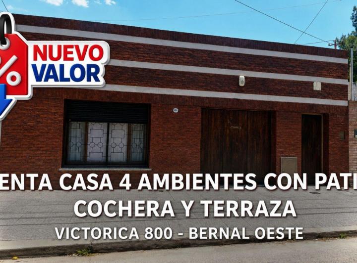 Casa · 174m² · 4 Ambientes · 1 Cochera