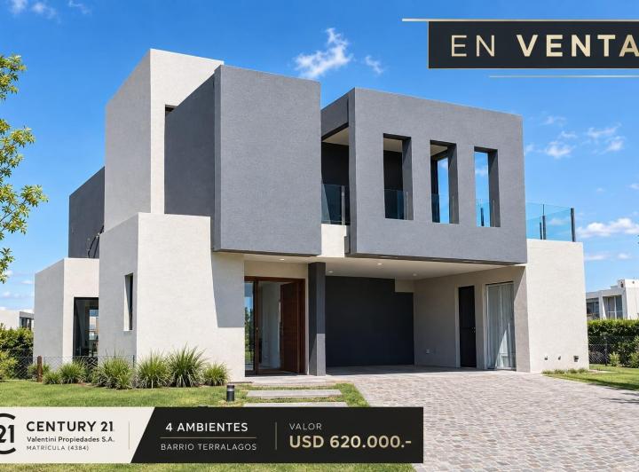 Casa · 288m² · 4 Ambientes · 2 Cocheras