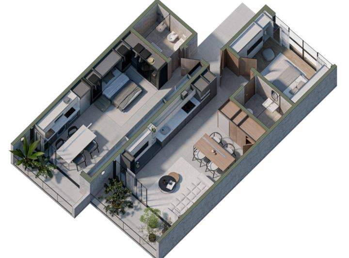Departamento · 48m² · 2 Ambientes