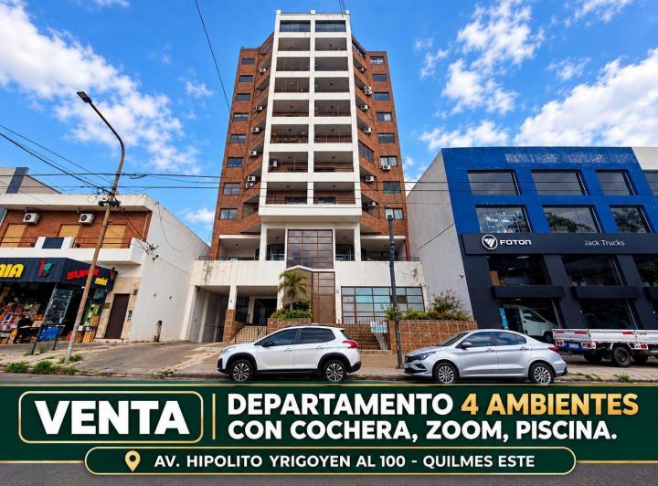 Departamento · 105m² · 4 Ambientes · 1 Cochera
