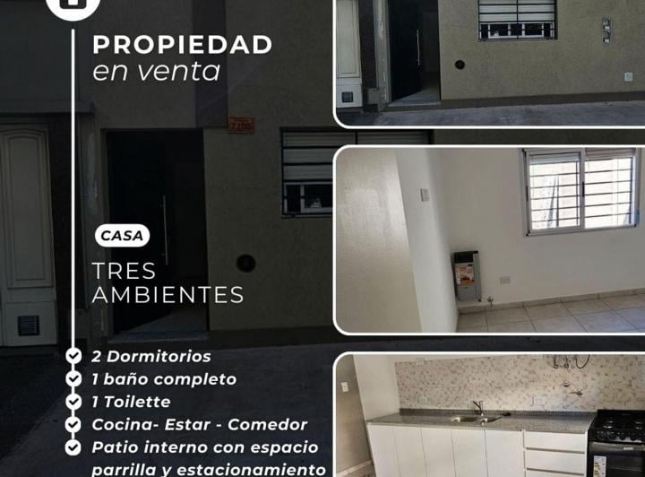 PH · 61m² · 3 Ambientes · 2 Cocheras