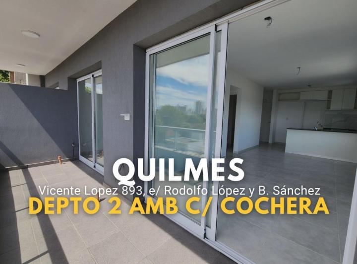 Departamento · 44m² · 2 Ambientes · 1 Cochera