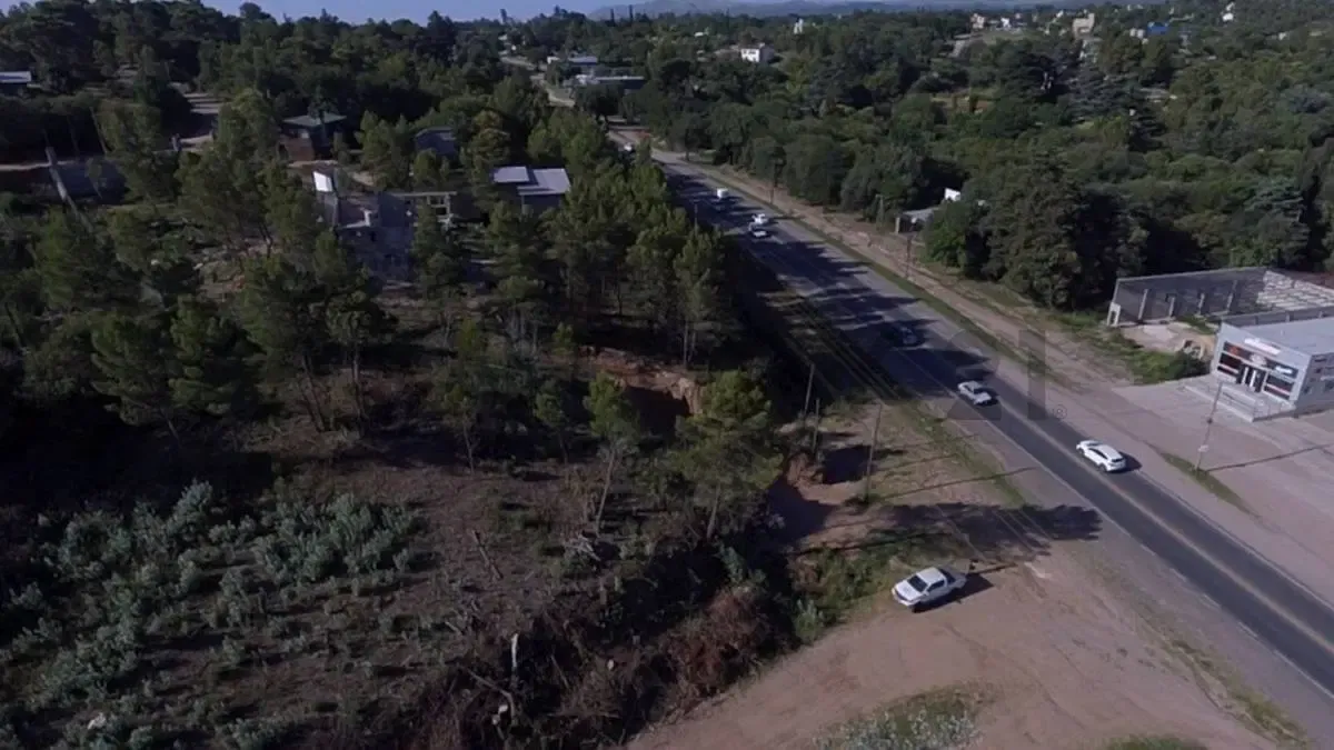 Excelentes lotes sobre la ruta en Villa Giardino