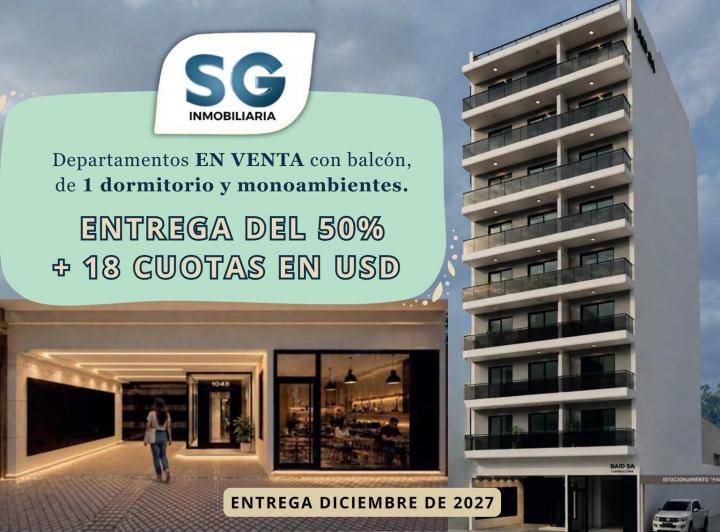 Departamento · 43m² · 2 Ambientes