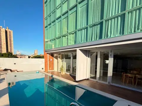 Monoambiente amoblado - edificio charlotte belgrano (df962)