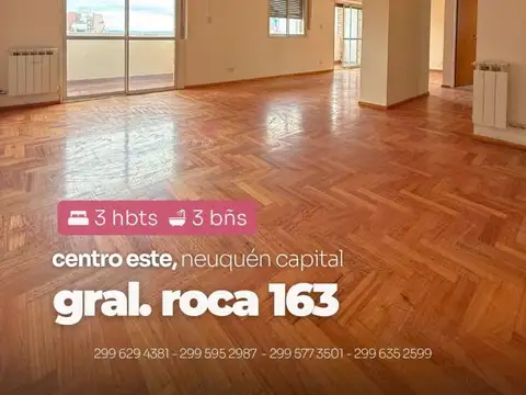 Departamento - alquiler - argentina, neuquén - julio argentino roca 163