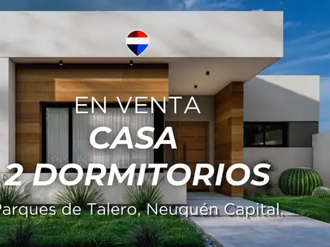 Venta casa 2 dormitorios parques de talero neuquen