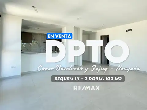 Dpto 2 dormitorios - bequem iii, neuquen