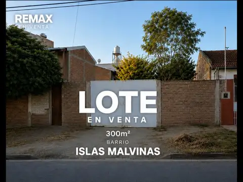 Lote en venta, b° islas malvinas, neuquen capital