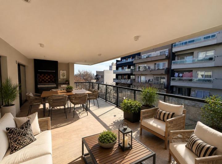 Departamento · 70m² · 3 Ambientes · 1 Cochera
