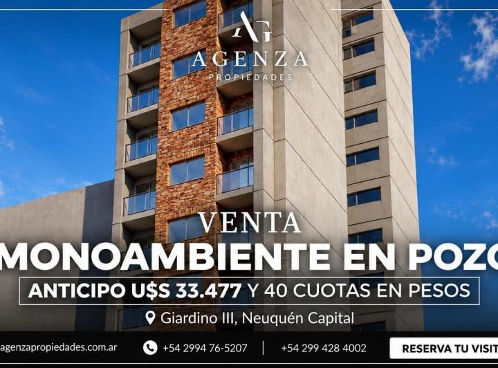 Departamento · 30m² · 1 Ambiente