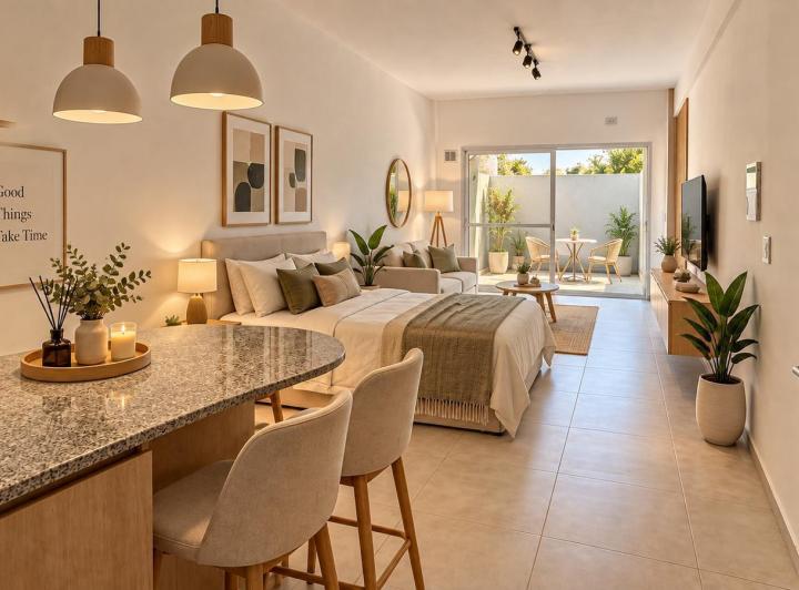 Departamento · 36m² · 1 Ambiente