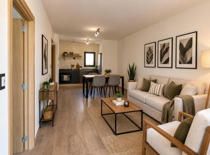 Departamento · 49m² · 2 Ambientes · 1 Cochera