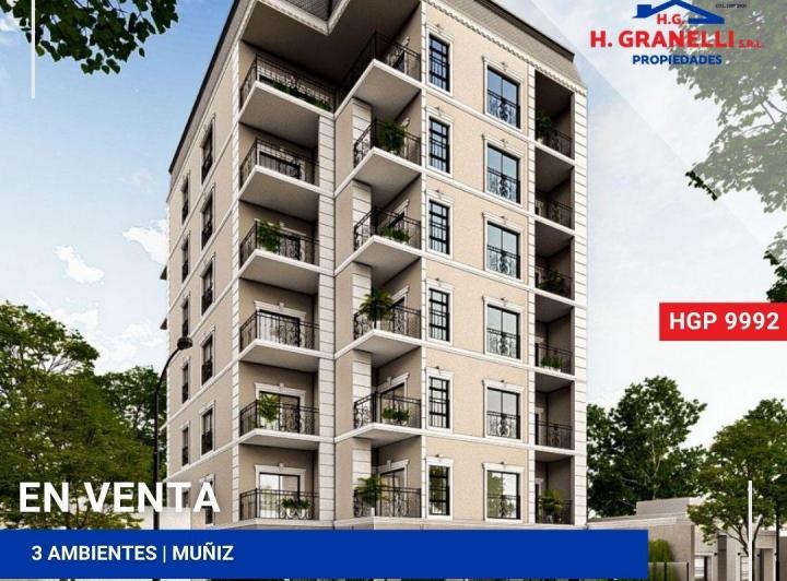 Departamento · 60m² · 3 Ambientes · 1 Cochera