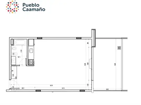 Departamento en Venta en Pueblo Caamaño, Countries y Barrios Cerrados en Pilar