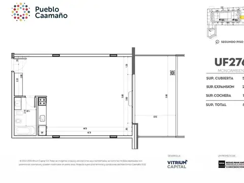 Departamento en Venta en Pueblo Caamaño, Countries y Barrios Cerrados en Pilar