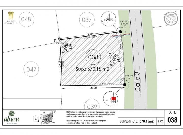 Terreno · 670m²