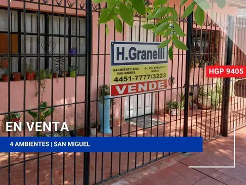 Casa en Venta en San Miguel, Partido de San Miguel