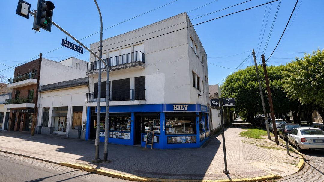 LOCAL Y DEPARTAMENTO EN VENTA LA PLATA A RECICLAR