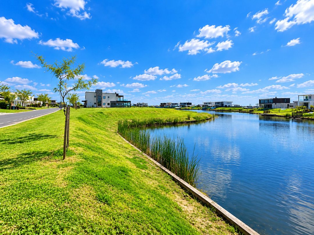 VENTA LOTE AL LAGO 1.058M2 ESQUINA COSTAS PUERTOS