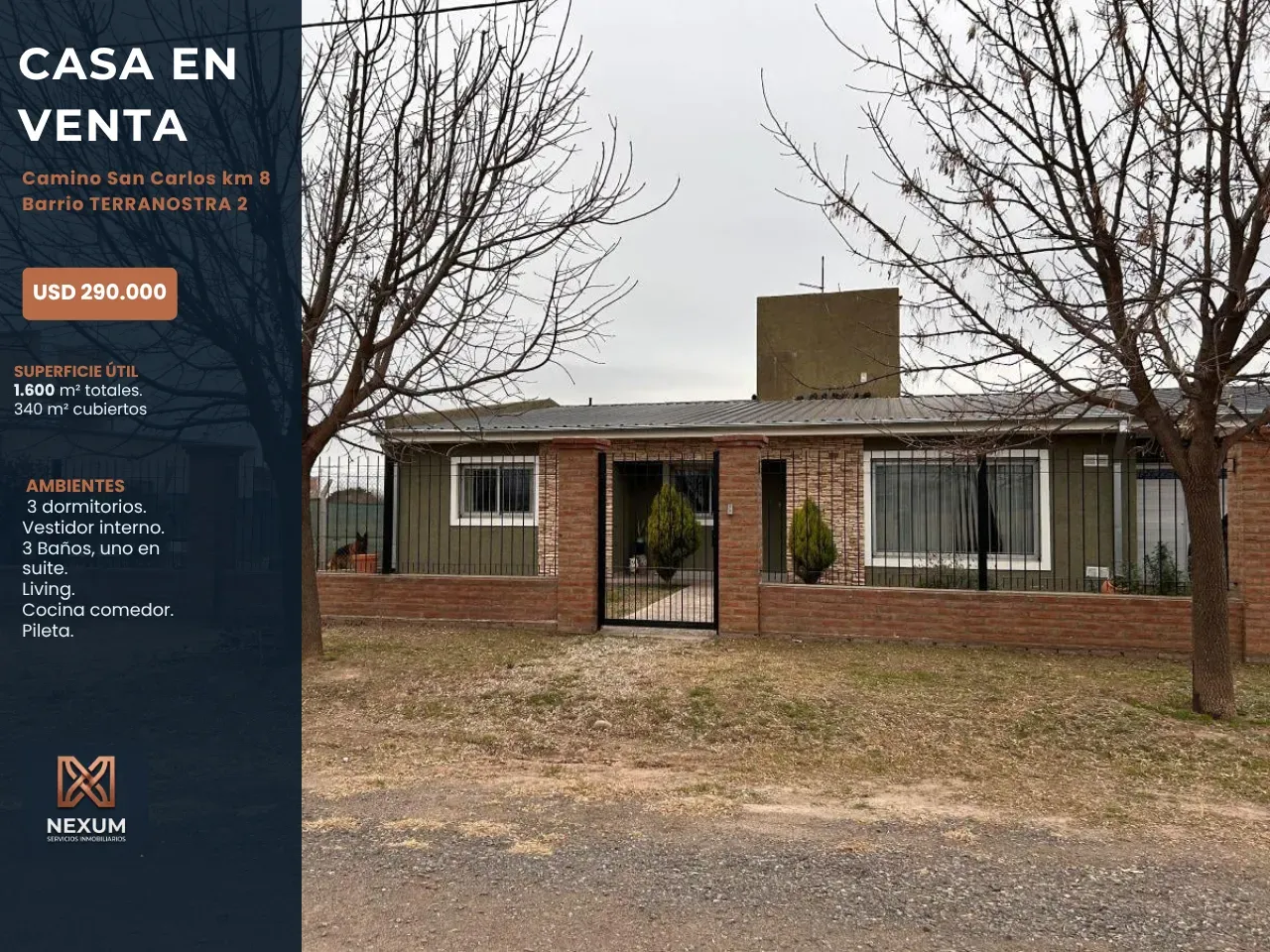 ¡Viví como siempre soñaste! Casa con pileta, quincho y parque de 1.600 m²