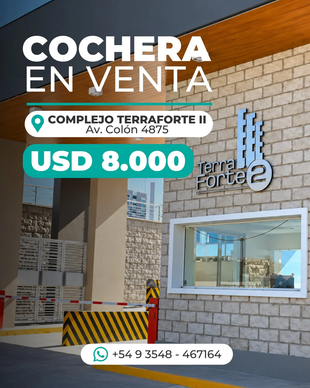 Cochera en Venta - Complejo Terra Forte II