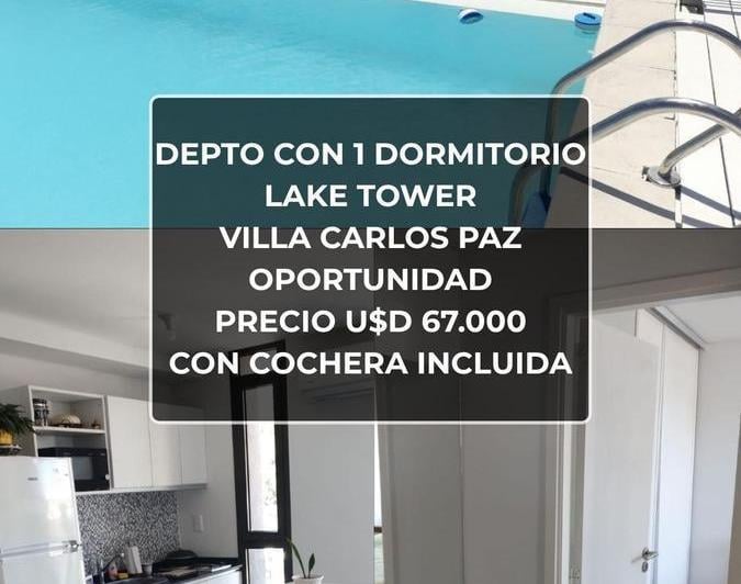 Departamento · 37m² · 2 Ambientes · 1 Cochera