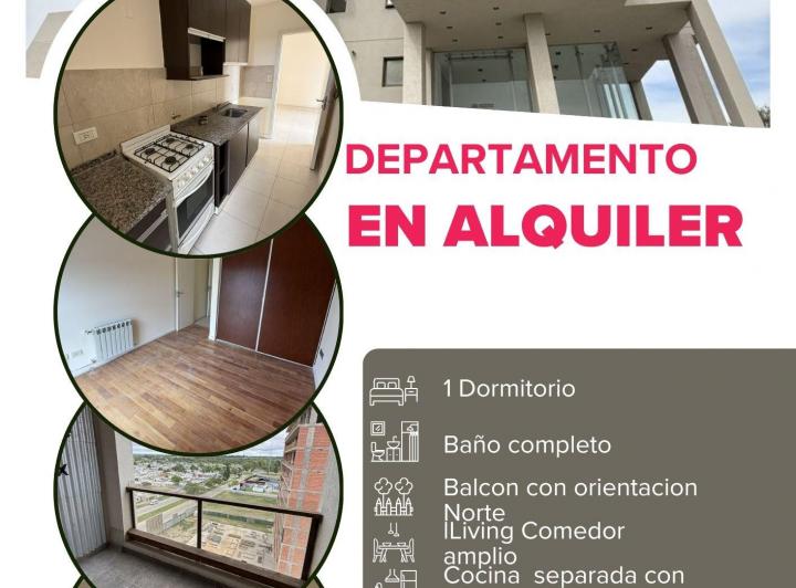 Departamento · 1m² · 1 Dormitorio