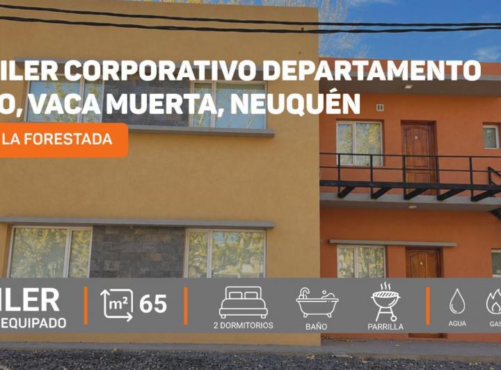 Departamento · 59m² · 3 Ambientes · 1 Cochera