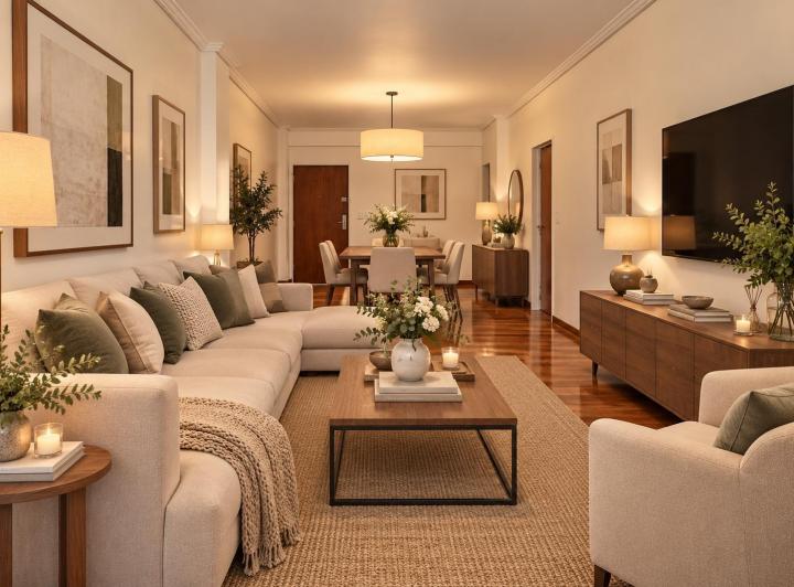 Departamento · 121m² · 4 Ambientes · 1 Cochera