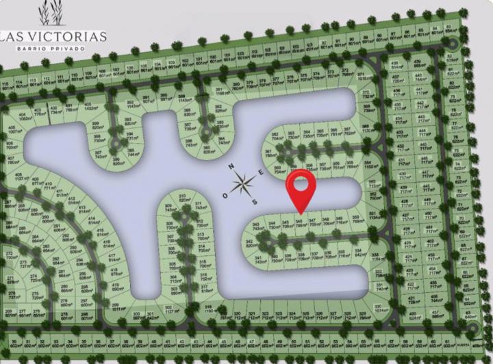 Terreno · 709m²