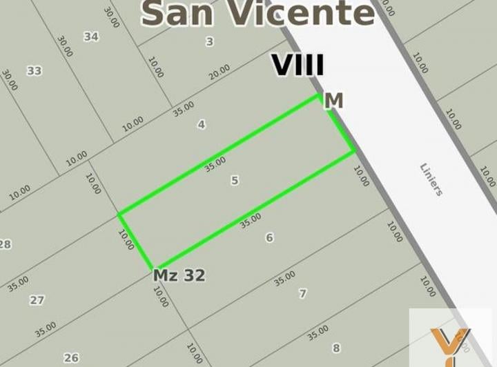Terreno · 350m²