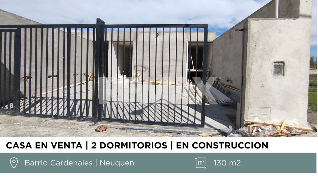 EN VENTA CASA 2 DORMITORIOS BARRIO CARDENALES