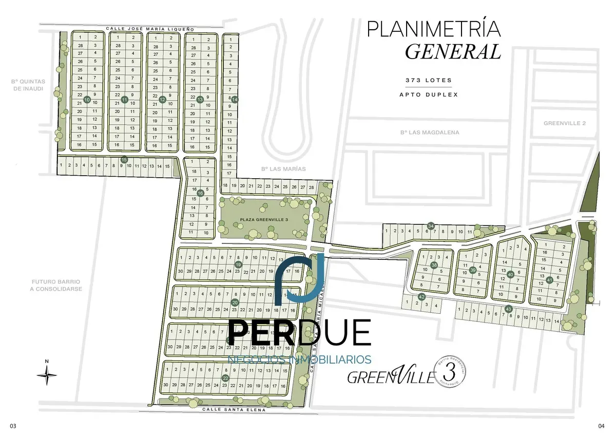 Terrenos en Venta  GreenVille 3