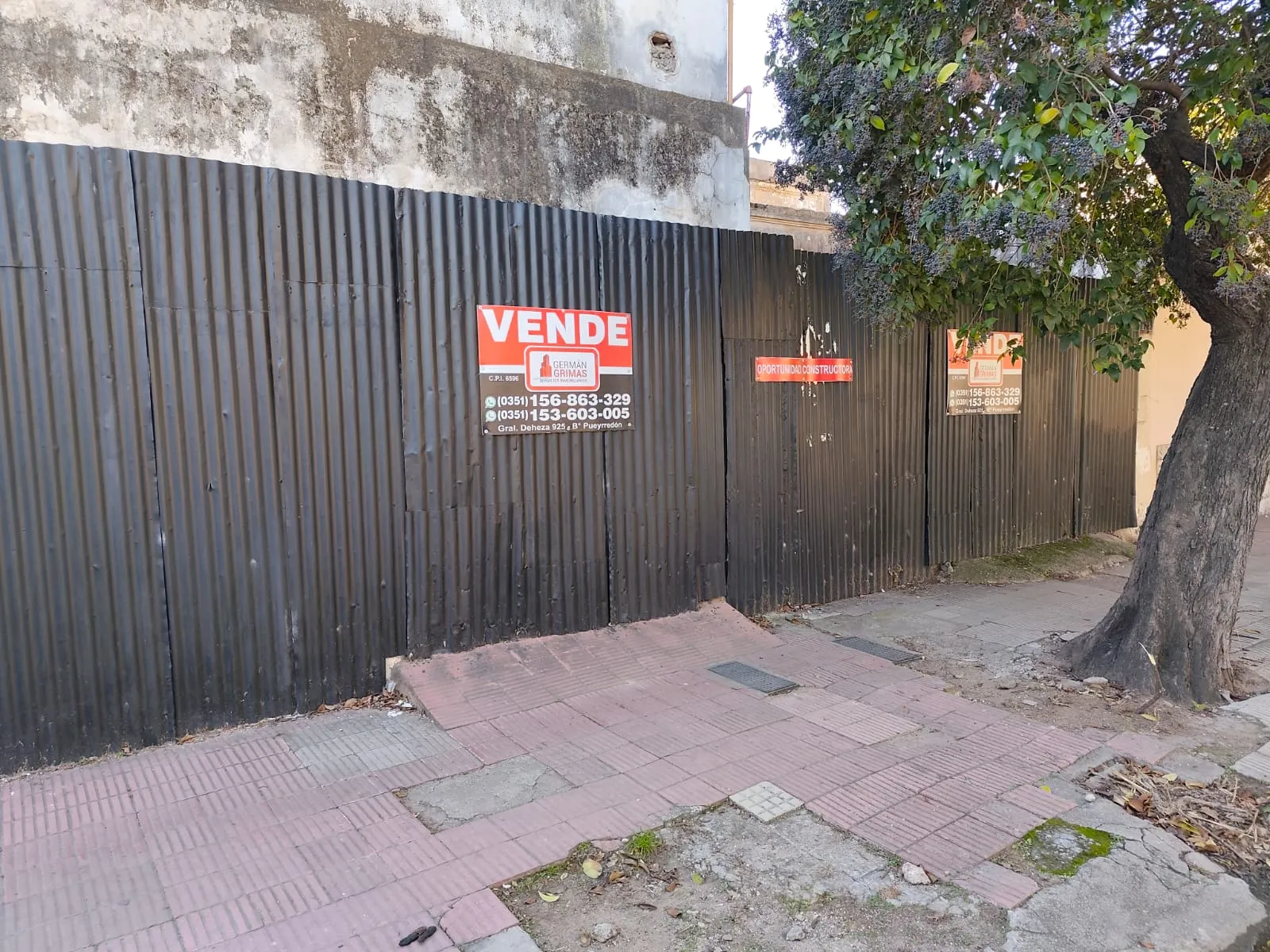 VENDO TERRENO 400 M2 - B° PUEYRREDÓN - U$S 145.000