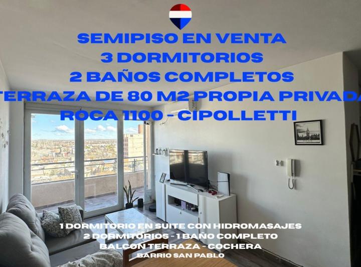 Departamento · 90m² · 5 Ambientes · 1 Cochera