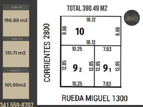 Terreno en Venta en Barrio España y Hospitales, Rosario