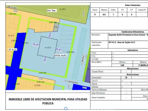 Terreno en Venta en Jorge Cura, Rosario